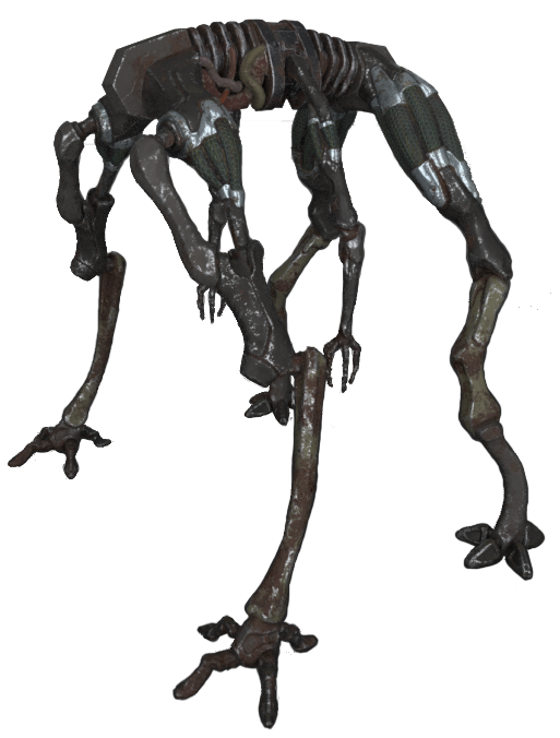 Dog like robot featured in the game